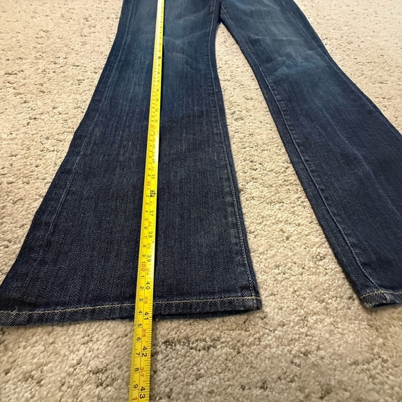 7 For All Mankind size 30 EUC classic Indigo Boot Cut Jeans - Picture 12 of 16